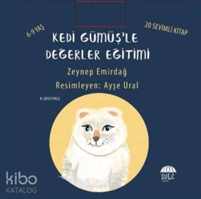 Kedi Gümüş’le Değerler Eğitimi Seti (20 Kitap Takım) - 1