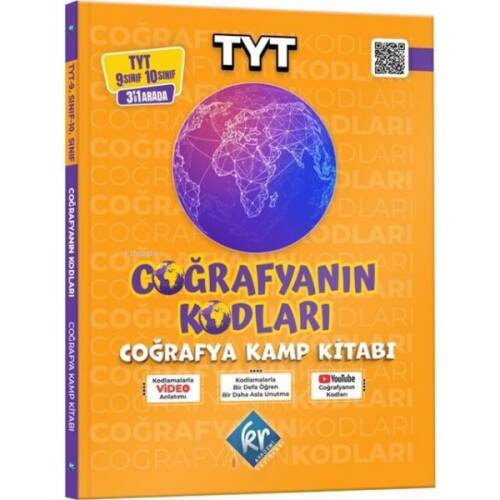 Kr Akademi Coğrafyanın Kodları TYT Coğrafya 9. Sınıf - 10. Sınıf Kamp Kitabı - 1