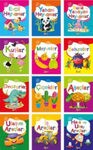 Küçük Kâşifin Boyama Kitabı (12 Kitap) - 1
