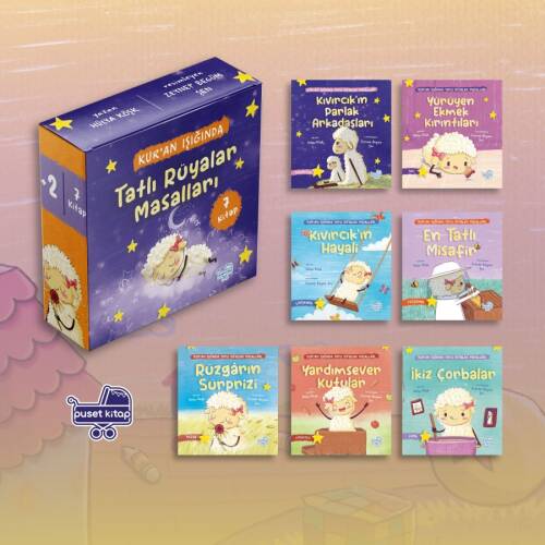 Kur’an Işığında Tatlı Rüyalar Masalları (7 Kitap) - 1