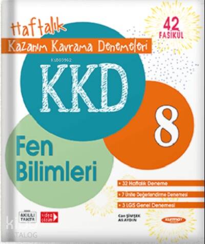 Kurmay Fen Bilimleri Haftalık Kazanım Kavrama Denemeleri (42 Fasikül) - 1