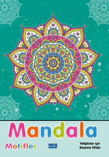 Mandala - Motifler;Yetişkinler İçin Boyama Kitabı - 1