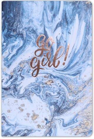Marble Mavi Go Girl! Defter - 1