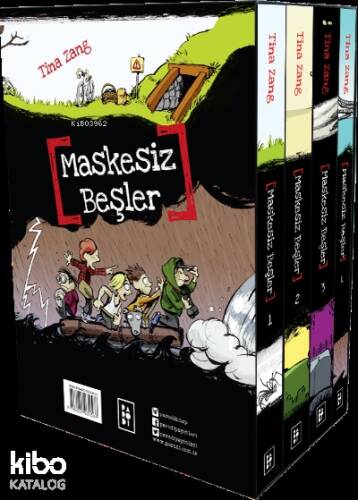 Maskesiz Beşler Serisi (4 Kitap Set Kutulu) - 1