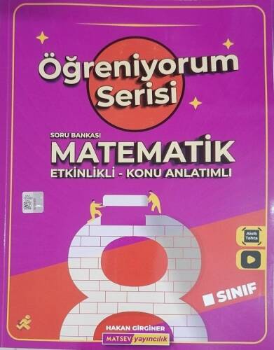 Matsev 8.Sınıf LGS Öğreniyorum Serisi Matematik - 1