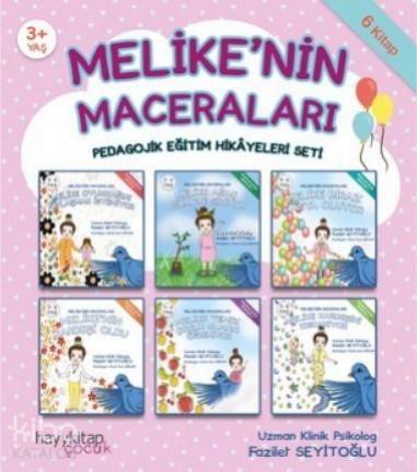 Melike'nin Maceraları 6'lı Pedagojik Eğitim Hikâyeleri Seti - 1