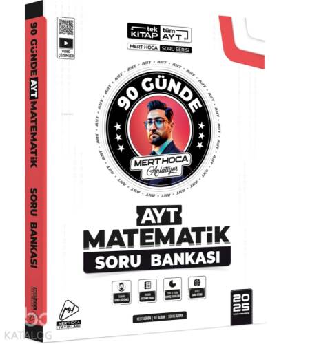 Mert Hoca Yayınları 2025 90 Günde AYT Matematik Soru Bankası - 1