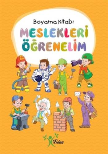 Meslekleri Öğrenelim Boyama Kitabı - 1