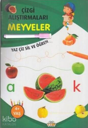 Meyveler Yaz Çiz Siz ve Öğren - 1