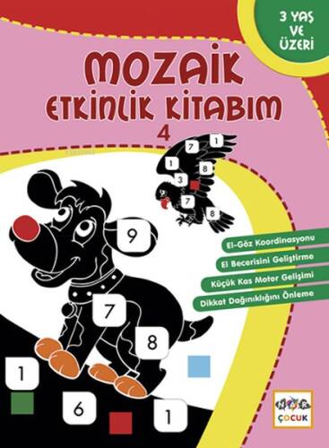 Mozaik Etkinlik Kitabım - 4; Dörtgen, 3+ Yaş - 1
