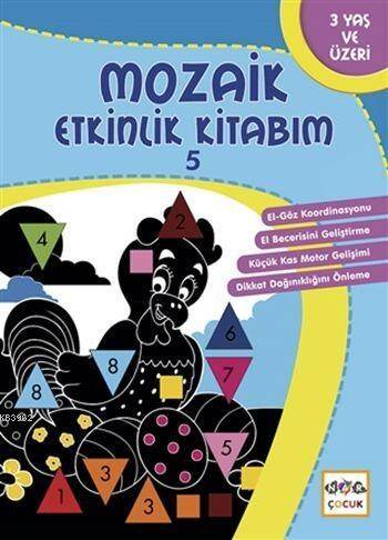 Mozaik Etkinlik Kitabım - 5; 3+ Yaş - 1