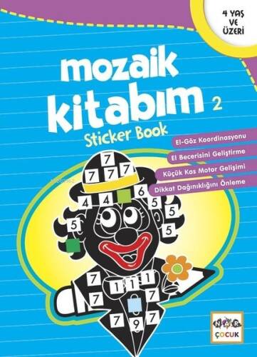 Mozaik Kitabım 2;Sticker Book 4 - 1