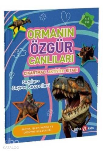 Ormanın Özgür Canlıları - Çıkartmalı Aktivite Kitabı - 1