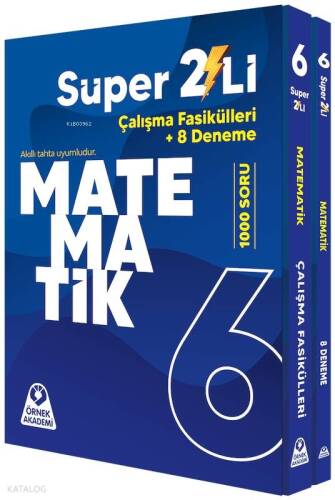 Örnek Akademi 6. Sınıf Süper İkili Matematik Seti - 1