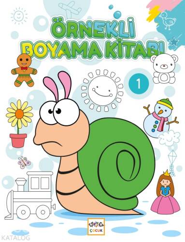 Örneklerle Boyama Kitabı - 1 - 1