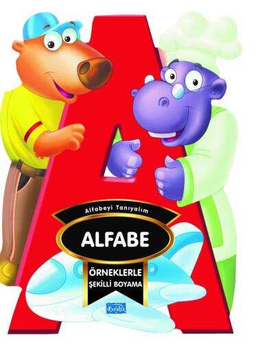 Örneklerle Şekilli Boyama – Alfabe - 1