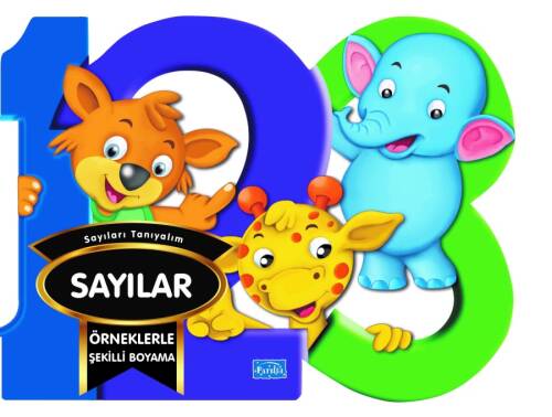 Örneklerle Şekilli Boyama - Sayılar - 1