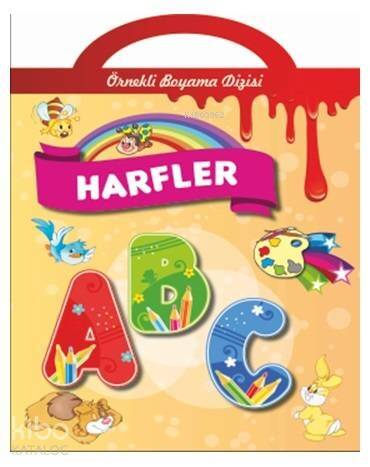 Örnekli Boyama - Harfler - 1