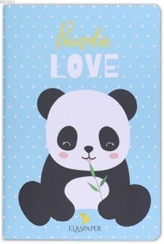 Panda Love Mavi Defter - 1