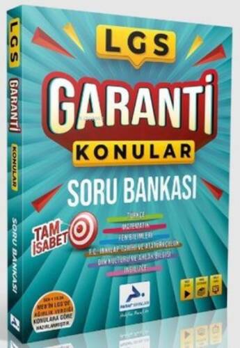 Paraf Lgs Garanti Konular Soru Bankası - 1