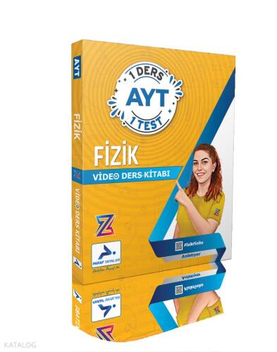 Paraf Yayınları Z Takımı AYT Fizik 1 Ders 1 Test Video Ders Kitabı - 1