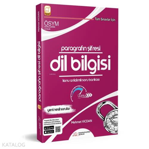 Paragrafın Şifresi YKS TYT KPSS ALES Dil Bilgisi Konu Anlatımlı Soru Bankası - 1
