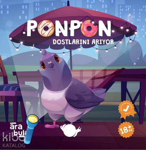 Ponpon Dostlarını Arıyor - Fenerli Ara Bul Kitabı 18 + Ay - 1