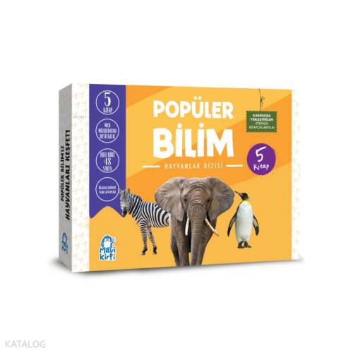 Popüler Bilim Hayvanlar Set (5 Kitap) - 1