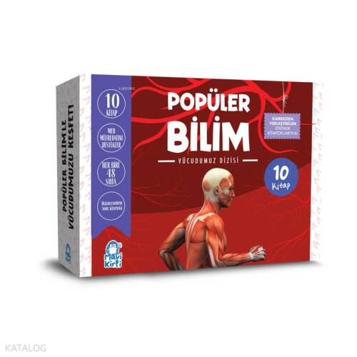 Popüler Bilim Vücudumuz Set (10 Kitap) - 1