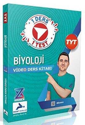 PRF Yayınları Biosem Paraf Z Takımı TYT Biyoloji Video Ders Anlatım Kitabı - 1