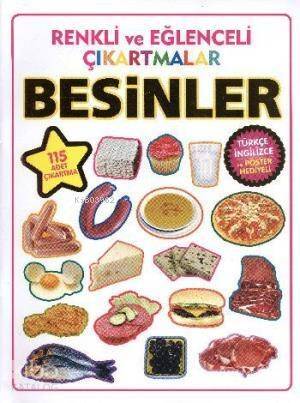 Renkli ve Eğlenceli Çıkartmalar - Besinler - 1