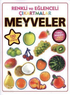 Renkli ve Eğlenceli Çıkartmalar - Meyveler - 1