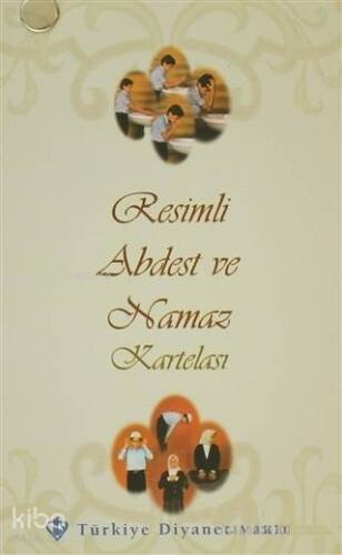 Resimli Abdest ve Namaz Kartelası - 1