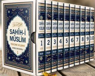 Sahih-i Müslim Tercüme ve Şerhi (10 Cilt Takım); Özel Kutulu - 1