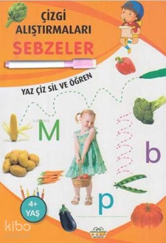 Sebzeler Yaz Çiz Siz ve Öğren - 1