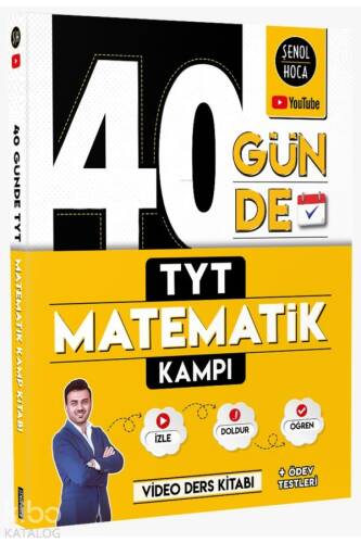 Şenol Hoca Yayınları 40 Günde TYT Matematik Kampı - 1
