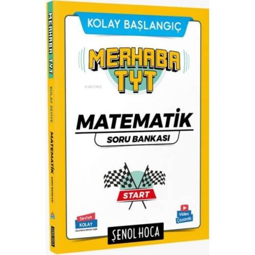 Şenol Hoca Yayınları Merhaba TYT Matematik Soru Bankası - 1