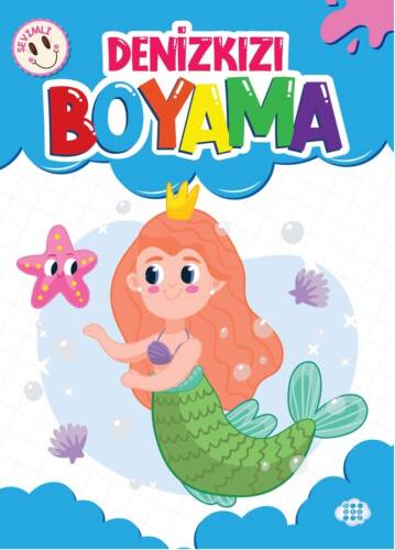 Sevimli Denizkızı Boyama - 1