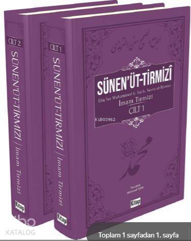 Sünen'üt-Tirmizî (2 Cilt) - 1