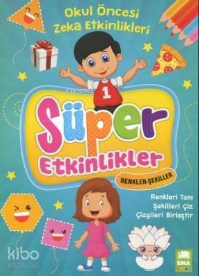 Süper Etkinlikler Renkler Şekiller - 1