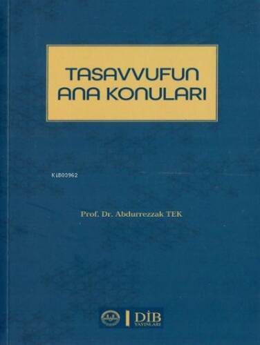 Tasavvufun Ana Konuları - 1