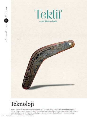 Teklif 2 Aylık Düşünce Dergisi - 21. Sayı - 1