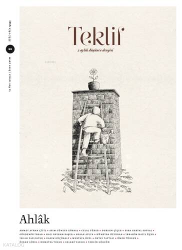 Teklif - Ahlak ;2 Aylık Düşünce Dergisi - 1