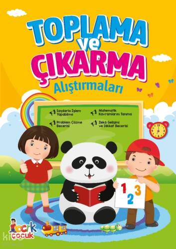 Toplama ve Çıkarma Alıştırmaları;Okula Hazırlık Alıştırmaları - 1