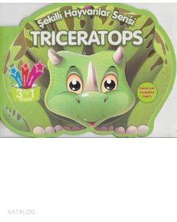 Triceratops - Şekilli Hayvanlar Serisi - 1