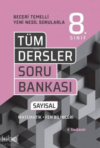 Tudem Yayınları 8. Sınıf LGS Tüm Dersler Sayısal Soru Bankası Tudem - 1