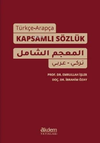 Türkçe-Arapça Kapsamlı Sözlük - 1