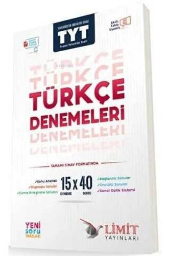 TYT Türkçe 15x40 Denemeleri - 1