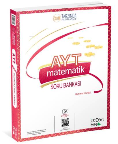 Üç Dört Beş Yayınları AYT Matematik Soru Bankası - 1