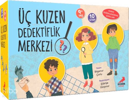 Üç Kuzen Dedektiflik Merkezi 10 Kitap Set - 1